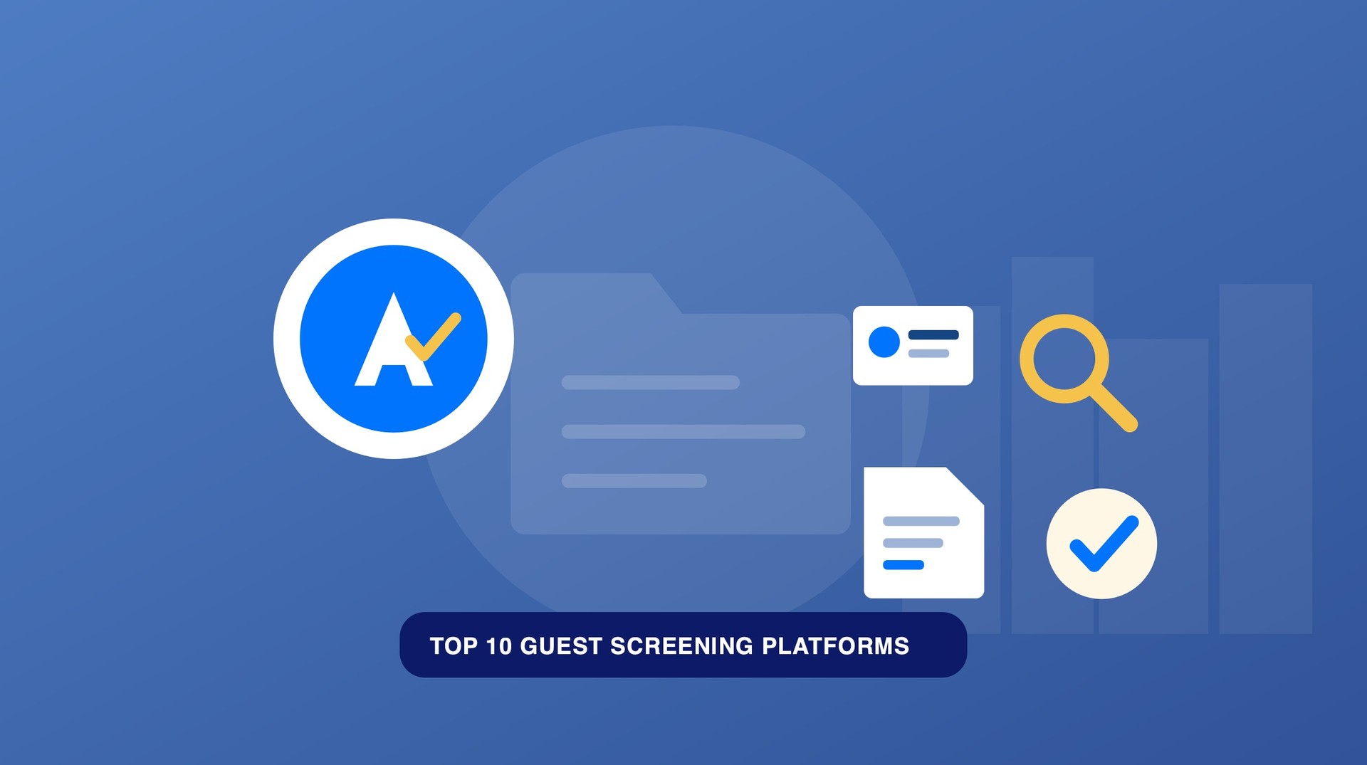 The ten guest screening platforms grouped by where they act on the booking timeline