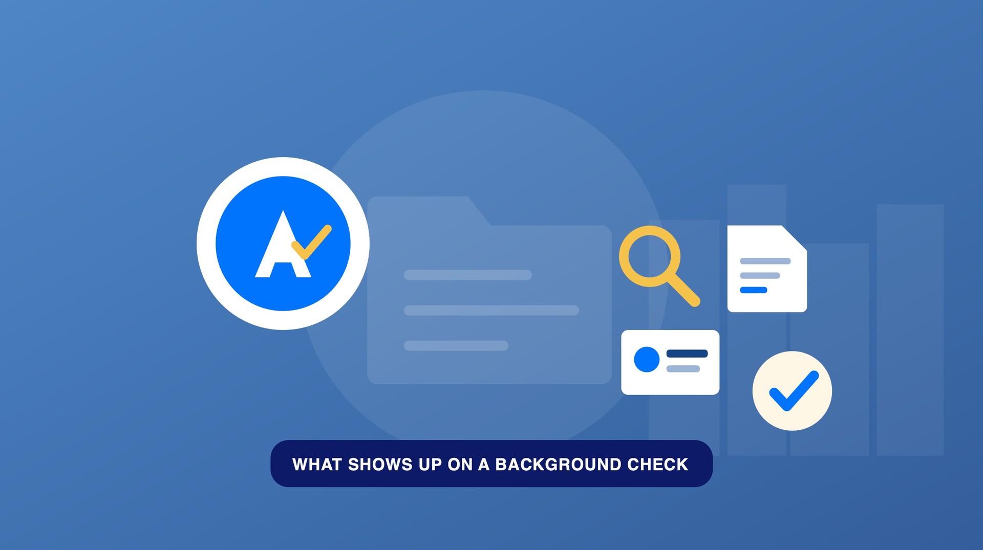 What shows up on a background check, and what does not